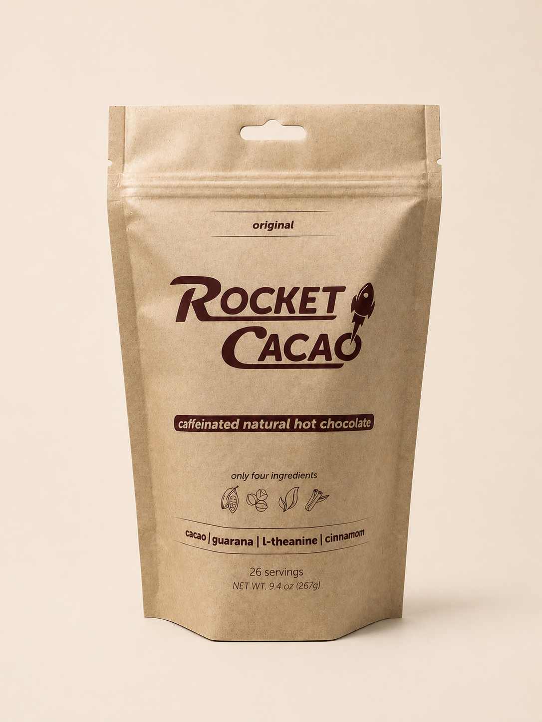 Caffeinated Hot Chocolate | Rocket Cacao