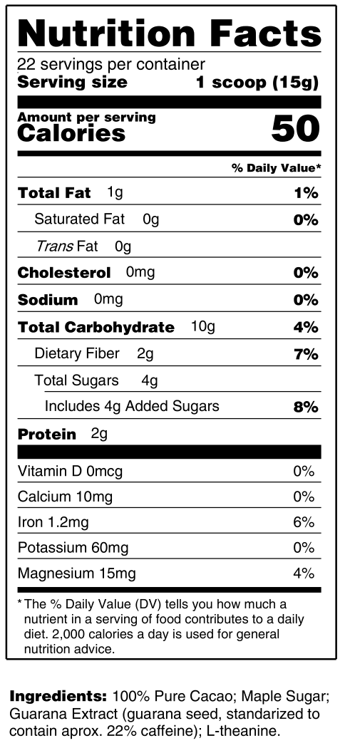 Rocket Cacao - Maple Sugar