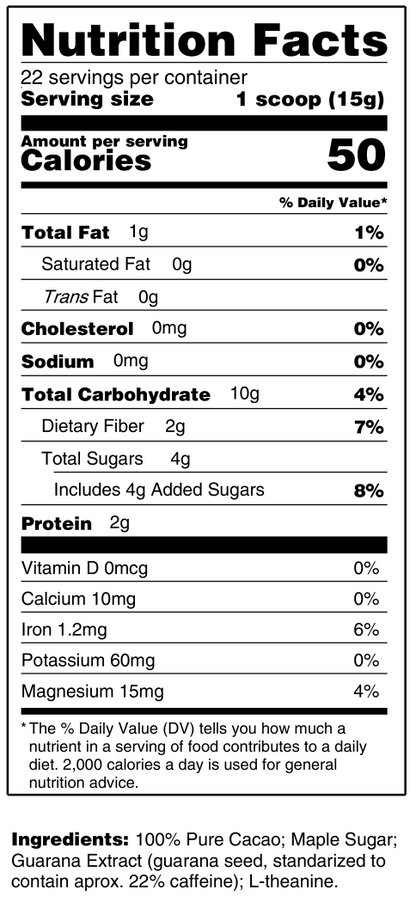 Rocket Cacao - Maple Sugar